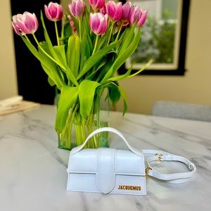 Authentic White Jacquemus Le Bambino